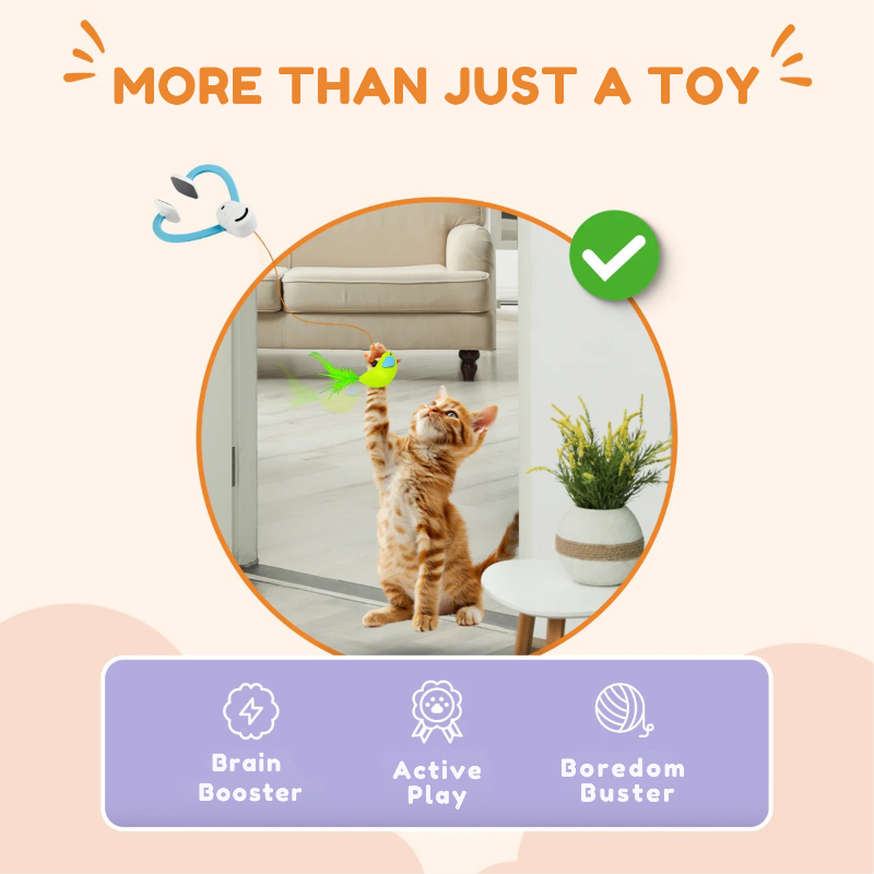 ZapItBird Interactive Cat Toy